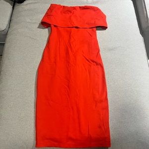 Scarlet midi dress